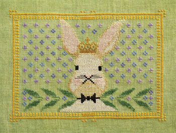 Regal Rabbit - Cross Stitch Pattern