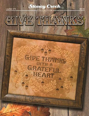 Give Thanks (375) - Cross Stitch Pattern