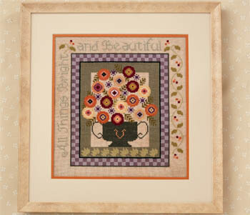 Tapestry Blooms - Cross Stitch Pattern