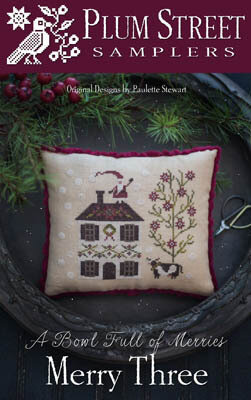 Merry Three - Cross Stitch Pattern