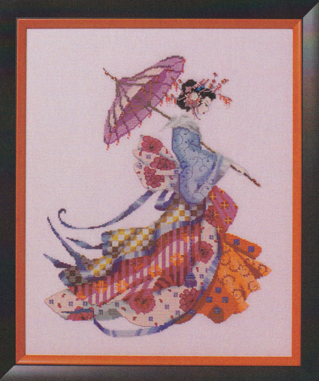 Miss Cherry Blossom - Cross Stitch Pattern