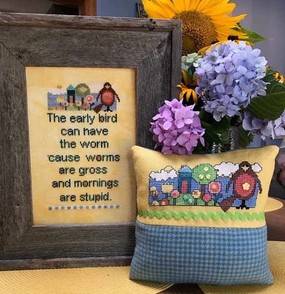 Early Bird - Cross Stitch Pattern