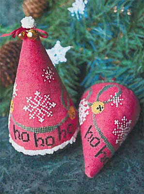 Jingle Berry - LINEN - Cross Stitch Pattern