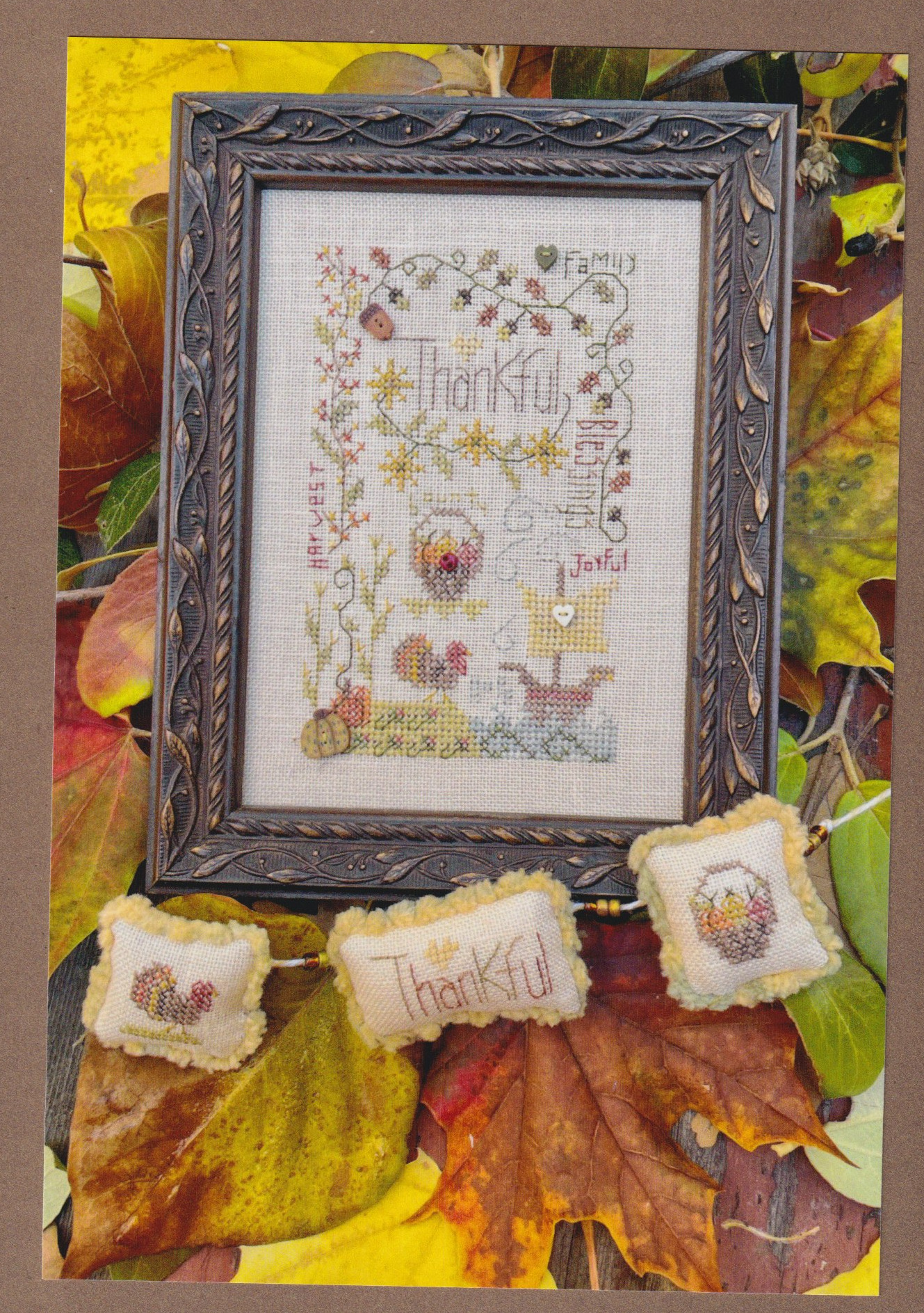Thankful Notes - Cross Stitch Pattern