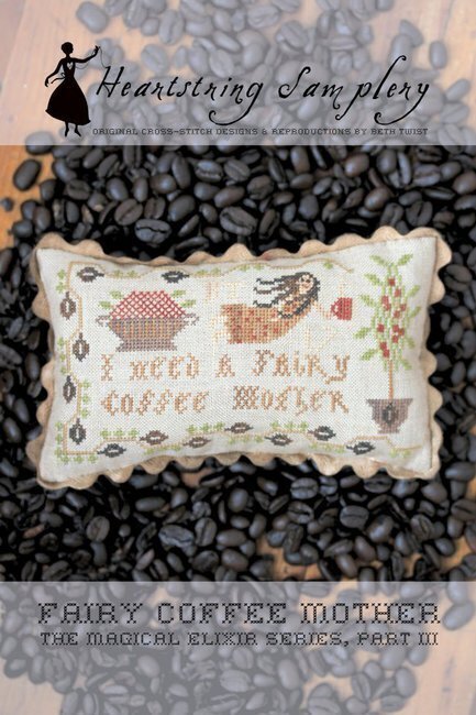Fairy Coffee Mother - Cross Stitch Pattern