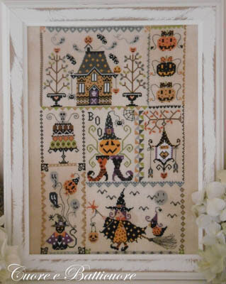 Halloween in Quilt - Cross Stitch Pattern