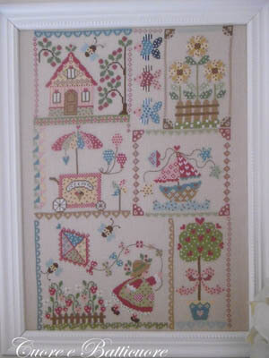 Summer in Quilt - Cross Stitch Pattern