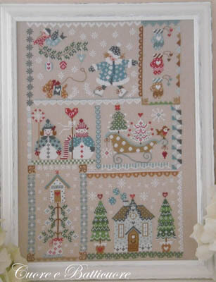 Winter in Quilt - Cross Stitch Pattern