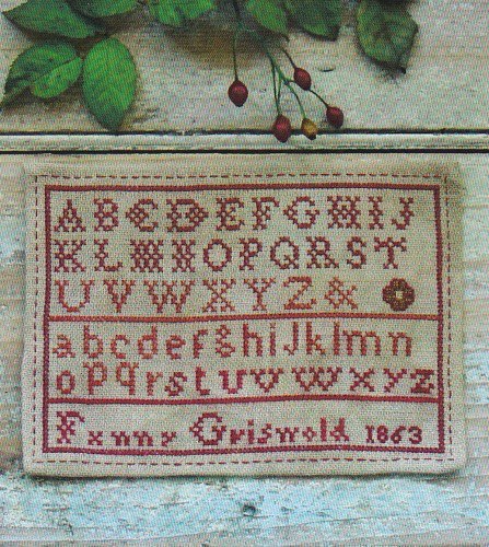 Fanny Griswold (An Antique Reproduction) - Cross Stitch