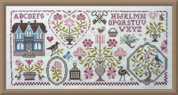 Sampler Aux Bouquet 2 - Cross Stitch Pattern