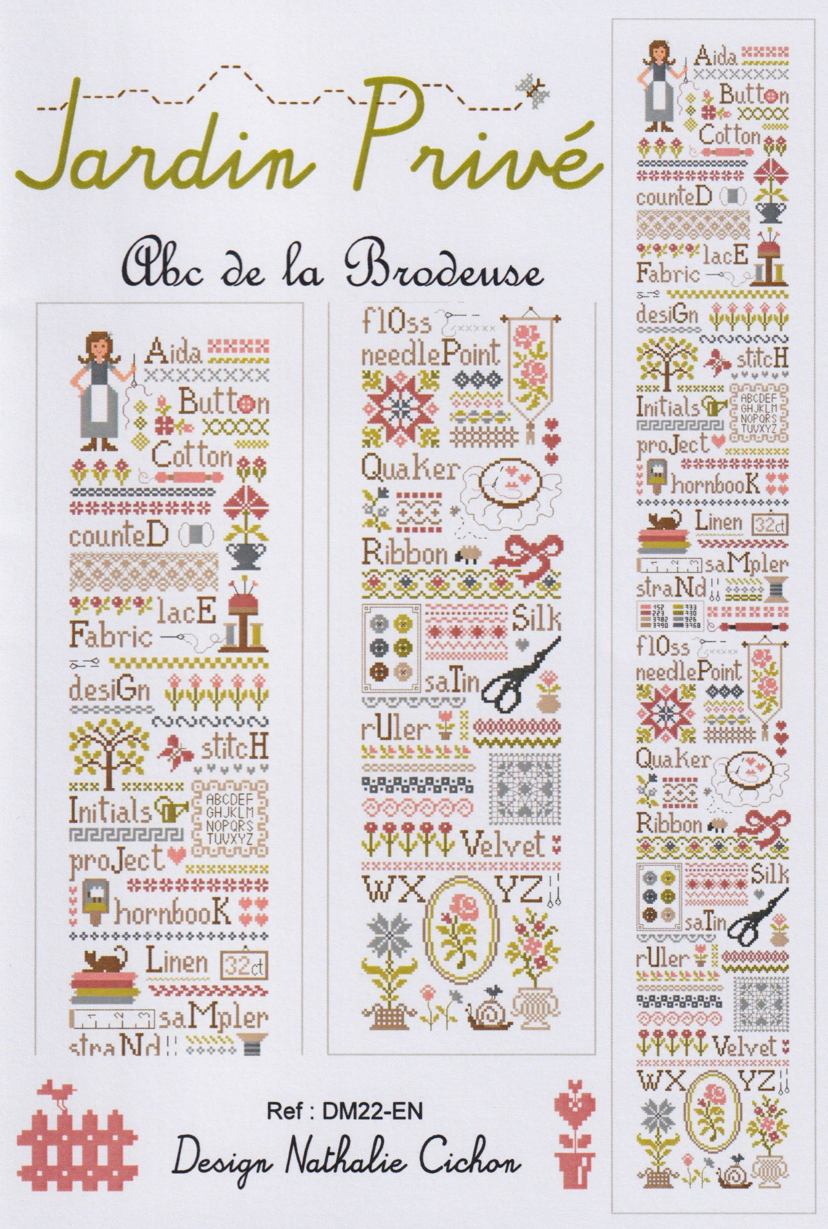 Abc De La Brodeuse  - Cross Stitch Pattern