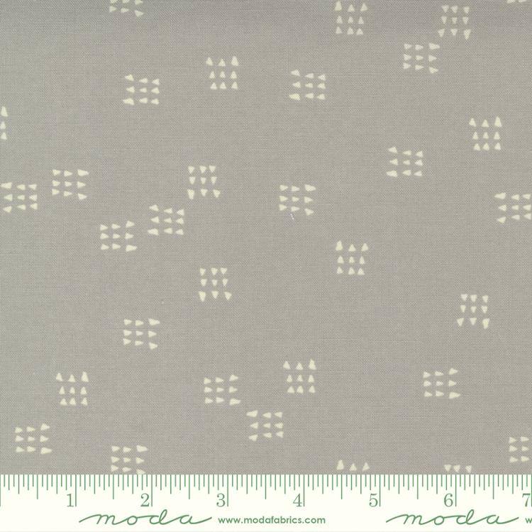 Celestial Platinum - Nine Blender Triangle - Quilt Fabric