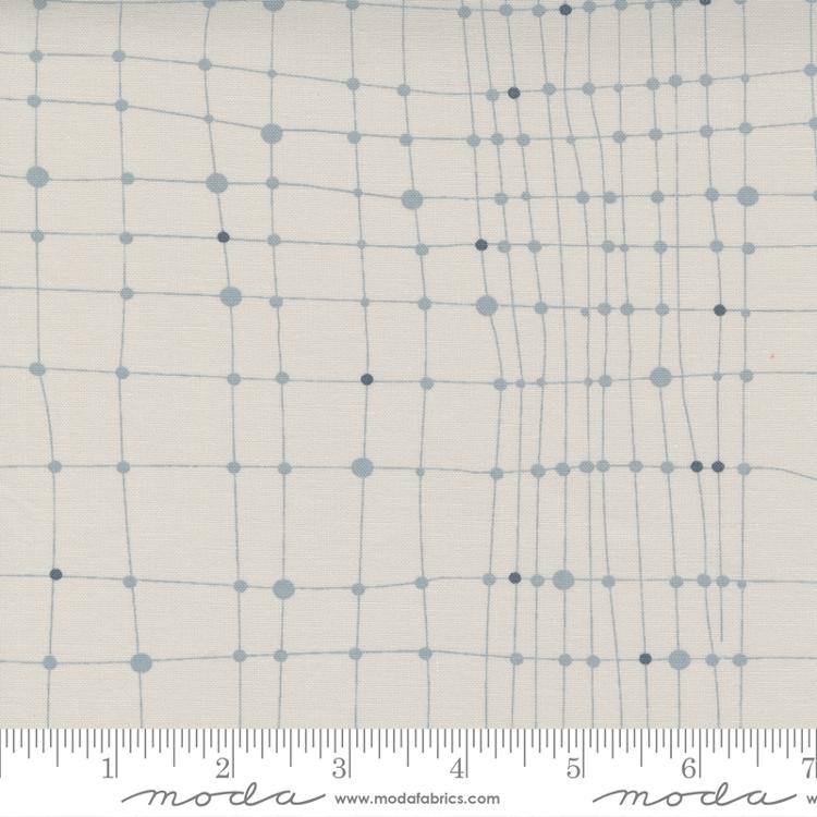Modern BG Even More Fog - Net Background - Quilt Fabric