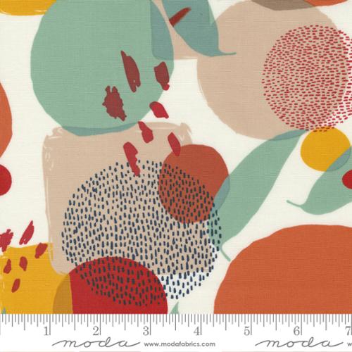 Frisky Citrus Garden Creamy - Quilt Fabric