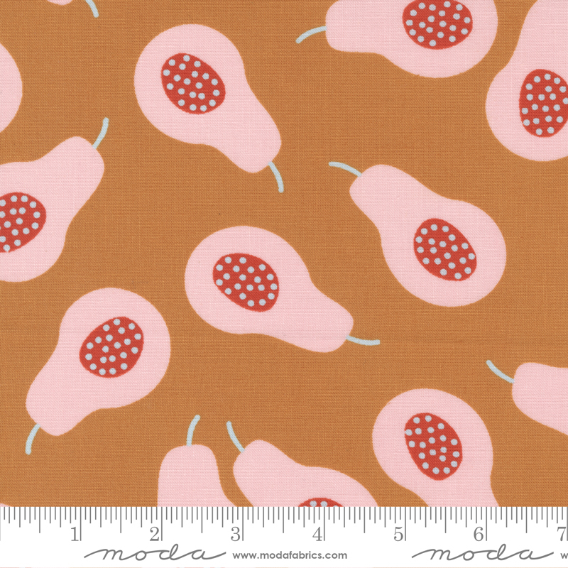 Lazy Afternoon Bronze - Gardening Pear - Quilt Fabric