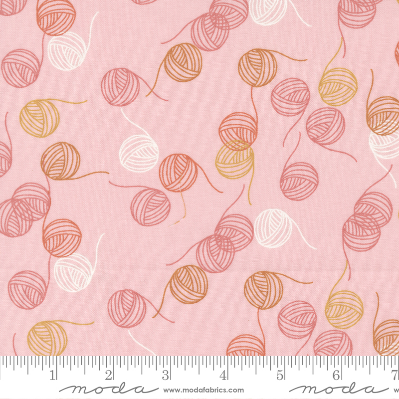Lazy Afternoon Blush - Crocheting Yarn - Quilt Fabric