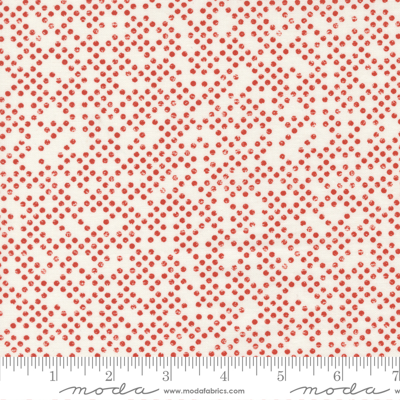 Lazy Afternoon Vanilla - Listening Dots - Quilt Fabric