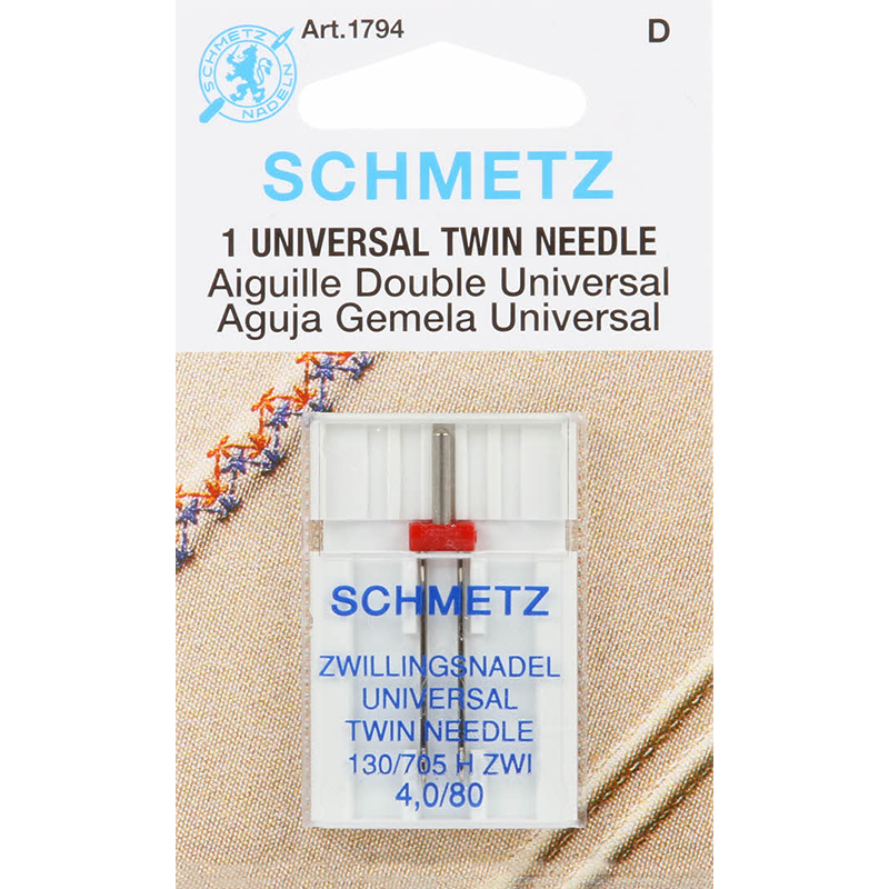Twin Machine Needle 4.0/80