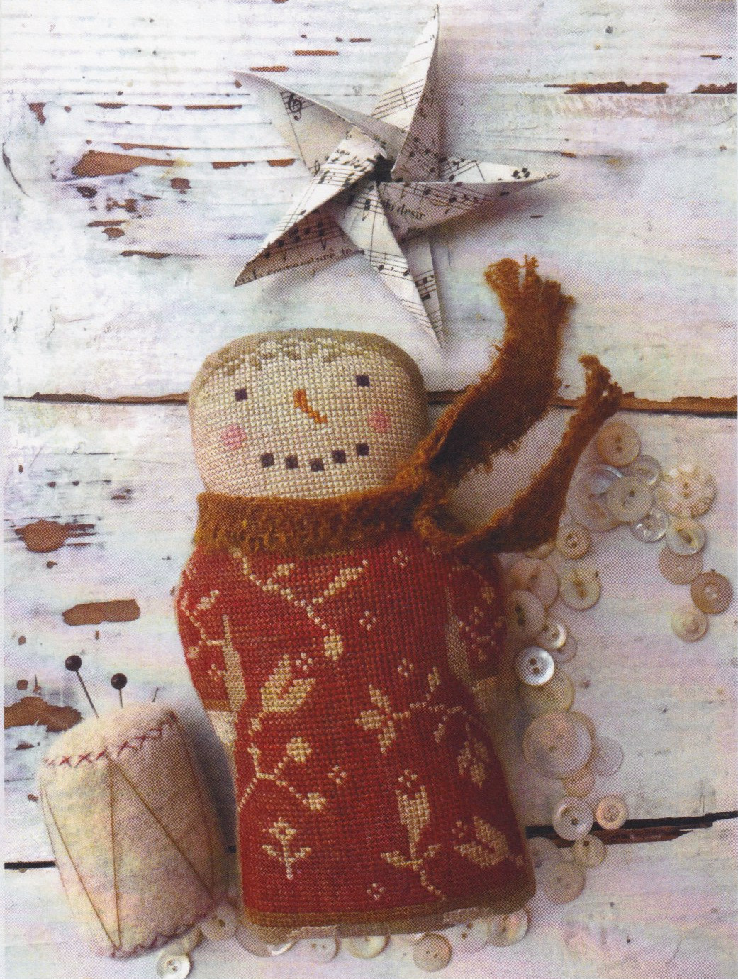 Animal Crackers - Paisley - Cross Stitch Pattern