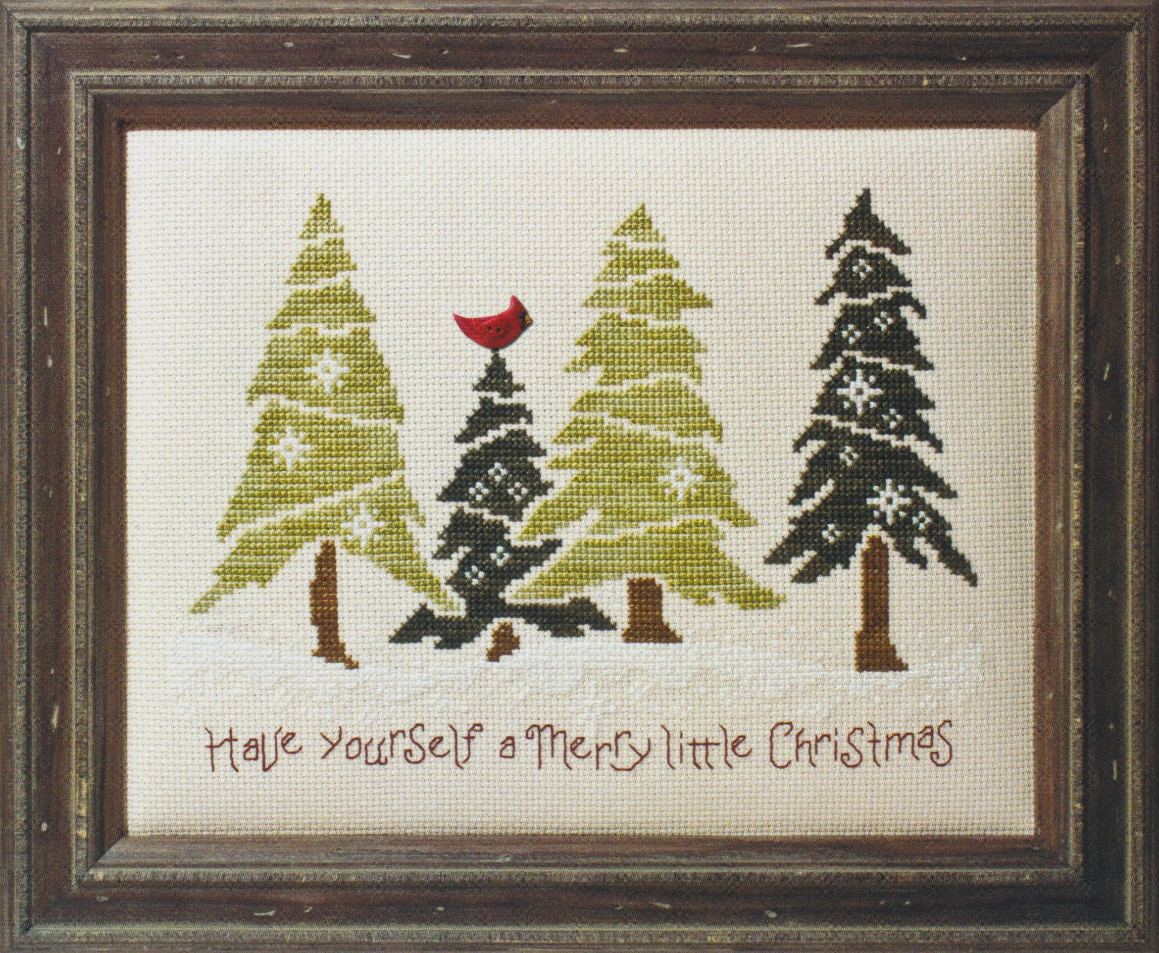Christmas in the Pines - Cross Stitch Pattern