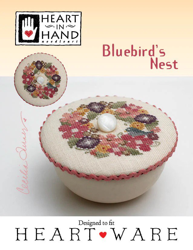 Bluebird's Nest - Cross Stittch Pattern