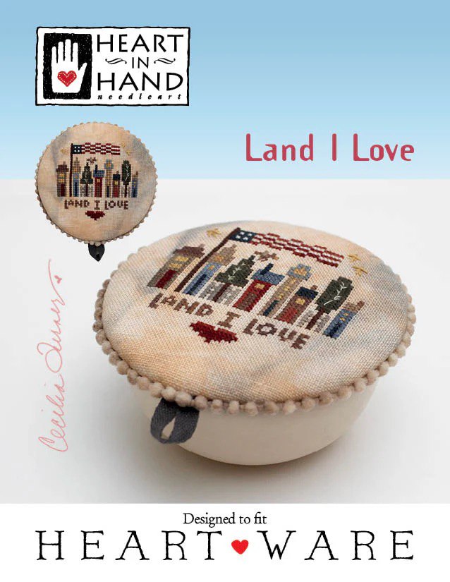 Land I Love - Cross Stittch Pattern