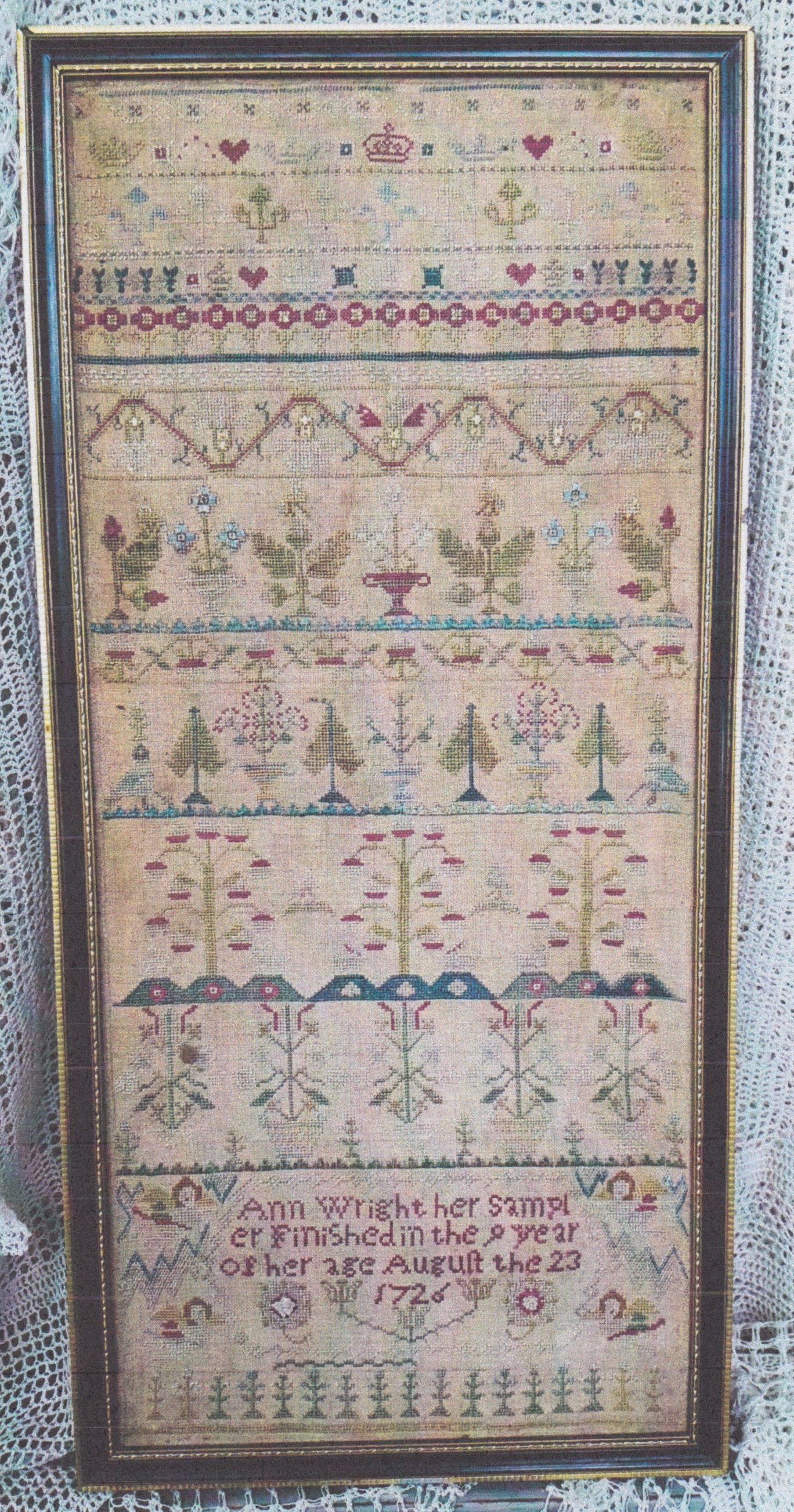 Ann Wright 1726 - Cross Stitch Pattern