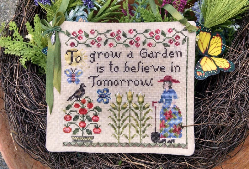 Grow a Garden - Cross Stitch Pattern