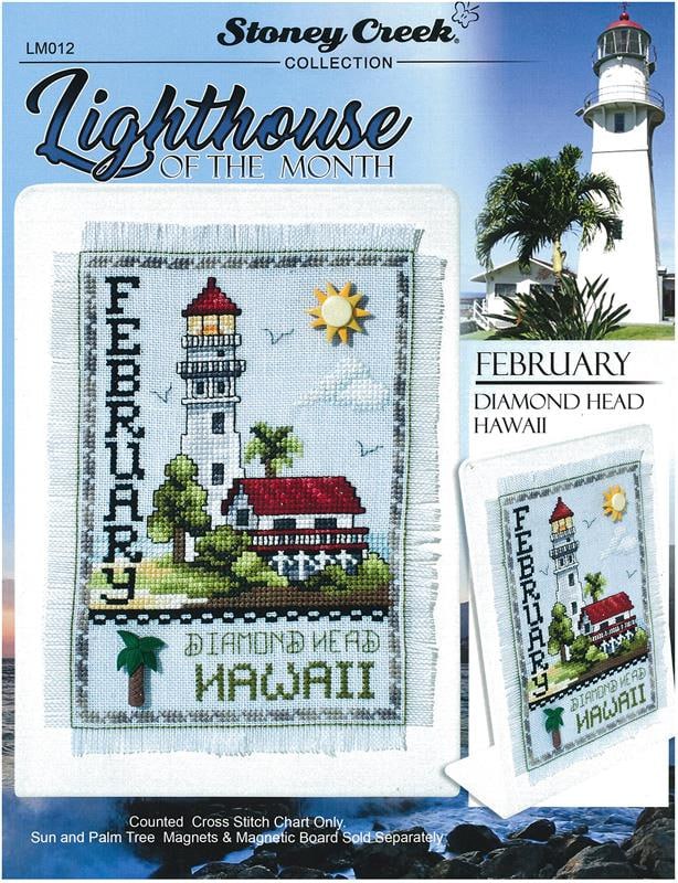 Lighthouse of the Month - February - Cross Stitch Pattern