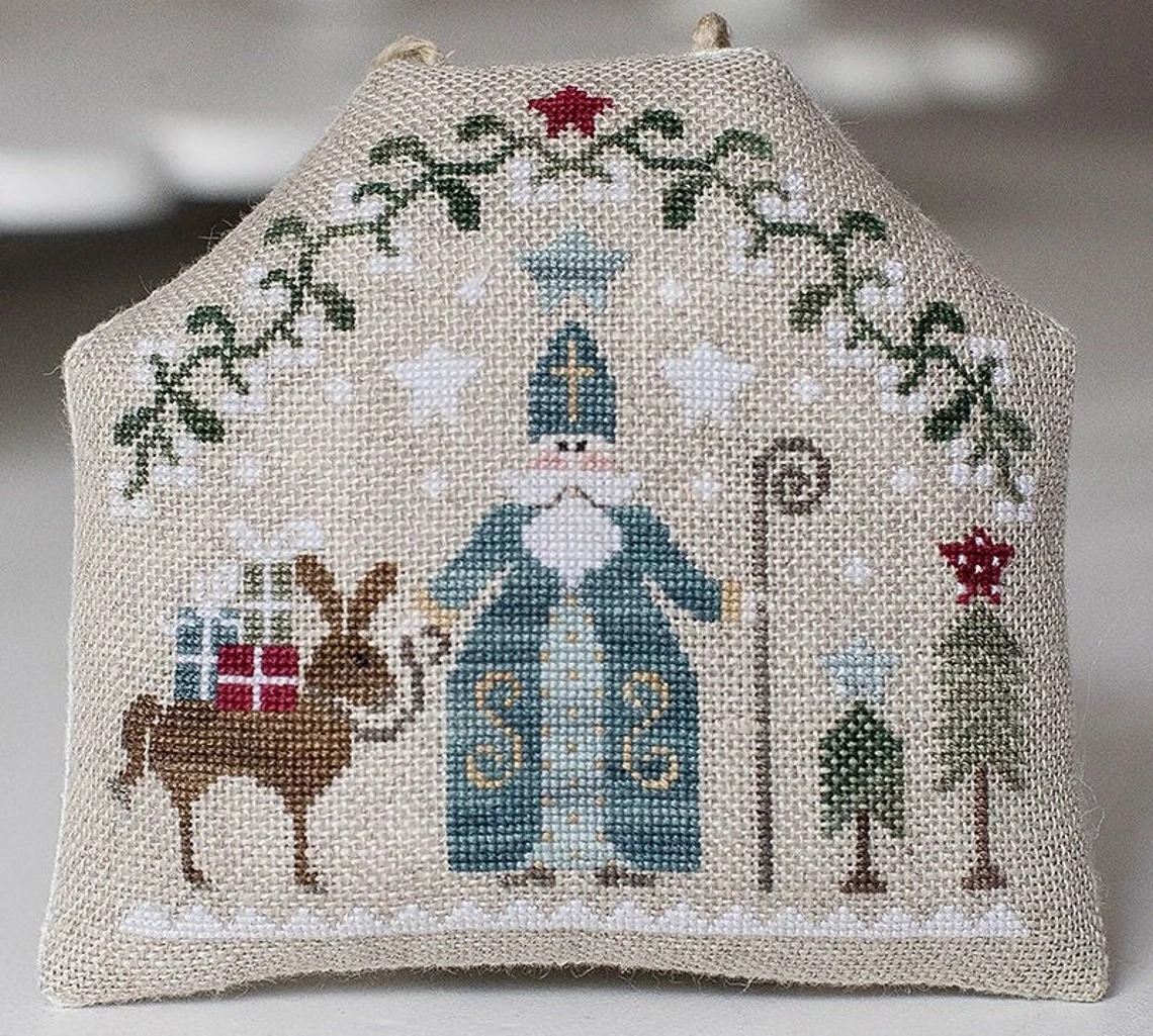 Saint Nicholas - Christmas Cross Stitch Pattern