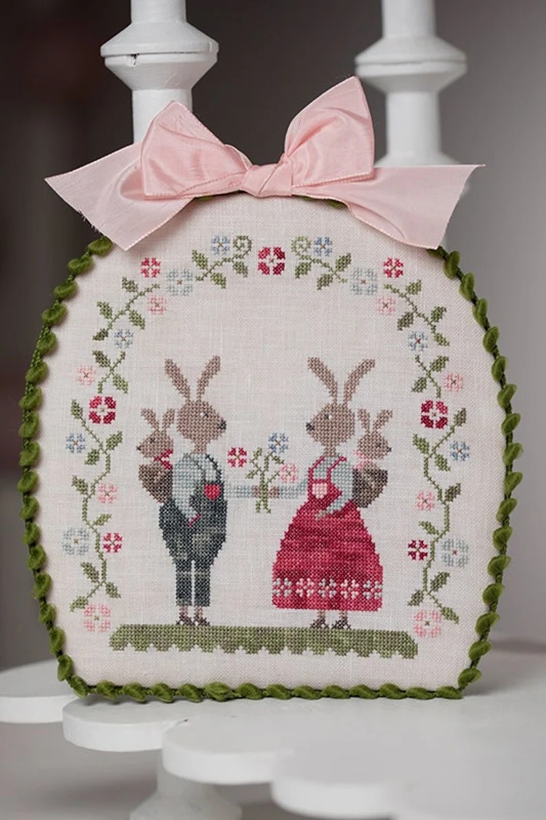 Lapins Malins - Smart Rabbits - Cross Stitch Pattern