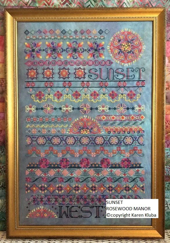 Sunset - Cross Stitch Pattern