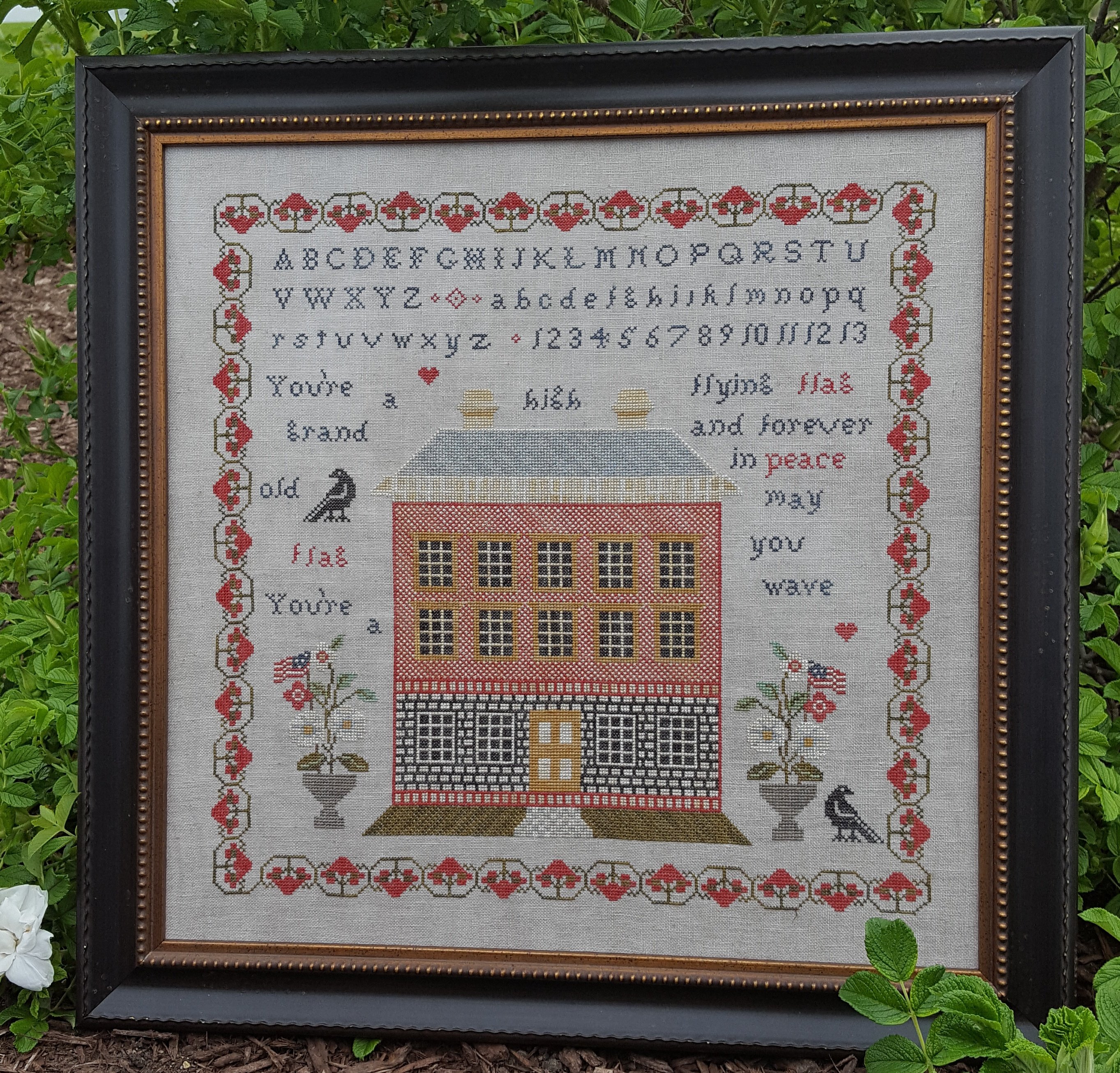 You're a Grand Old Flag - Cross Stitch Pattern