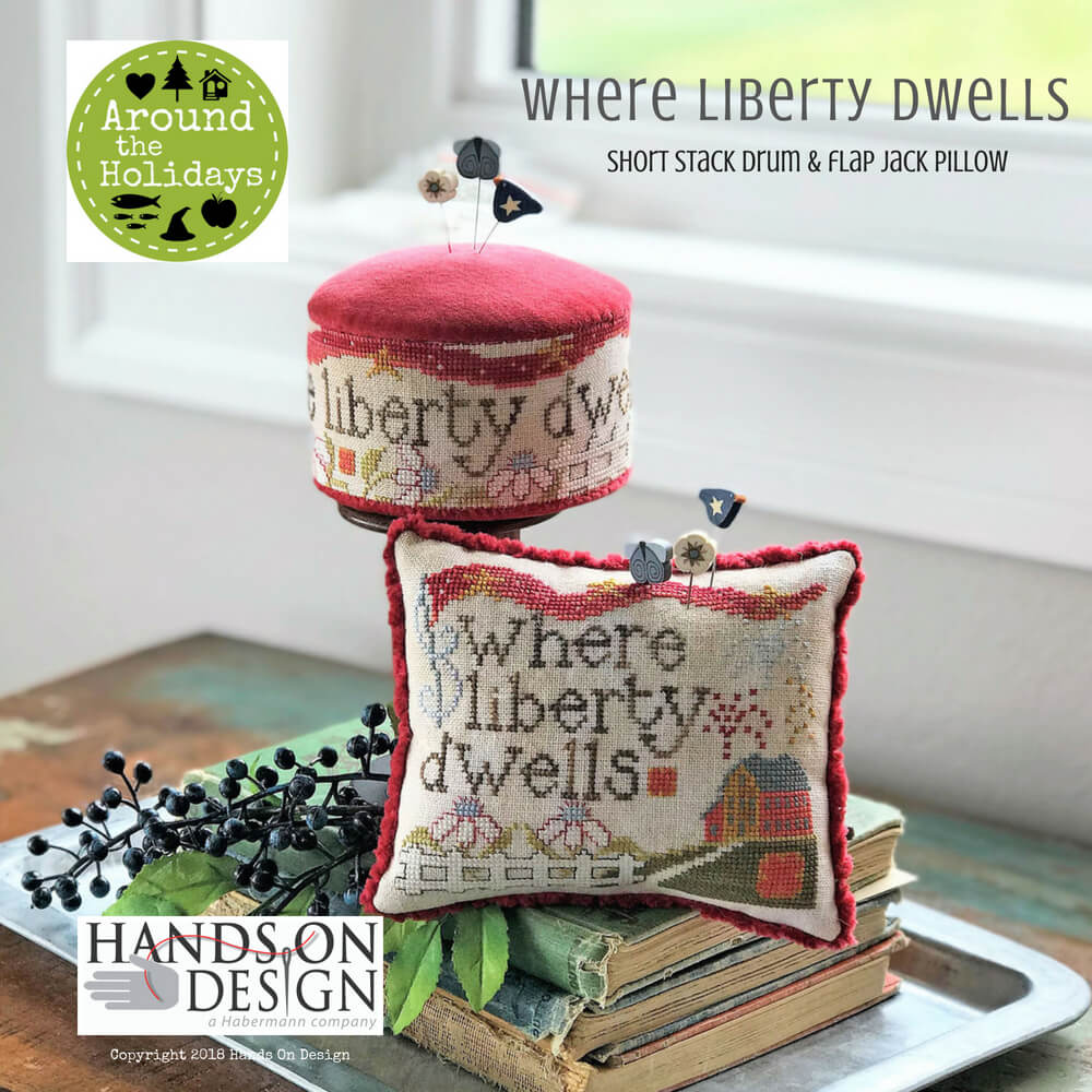 Where Liberty Dwells - Cross Stitch Pattern