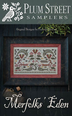 Merfolks' Eden - Cross Stitch Pattern