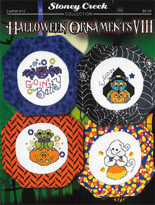 Halloween Ornaments VIII - Cross Stitch Pattern