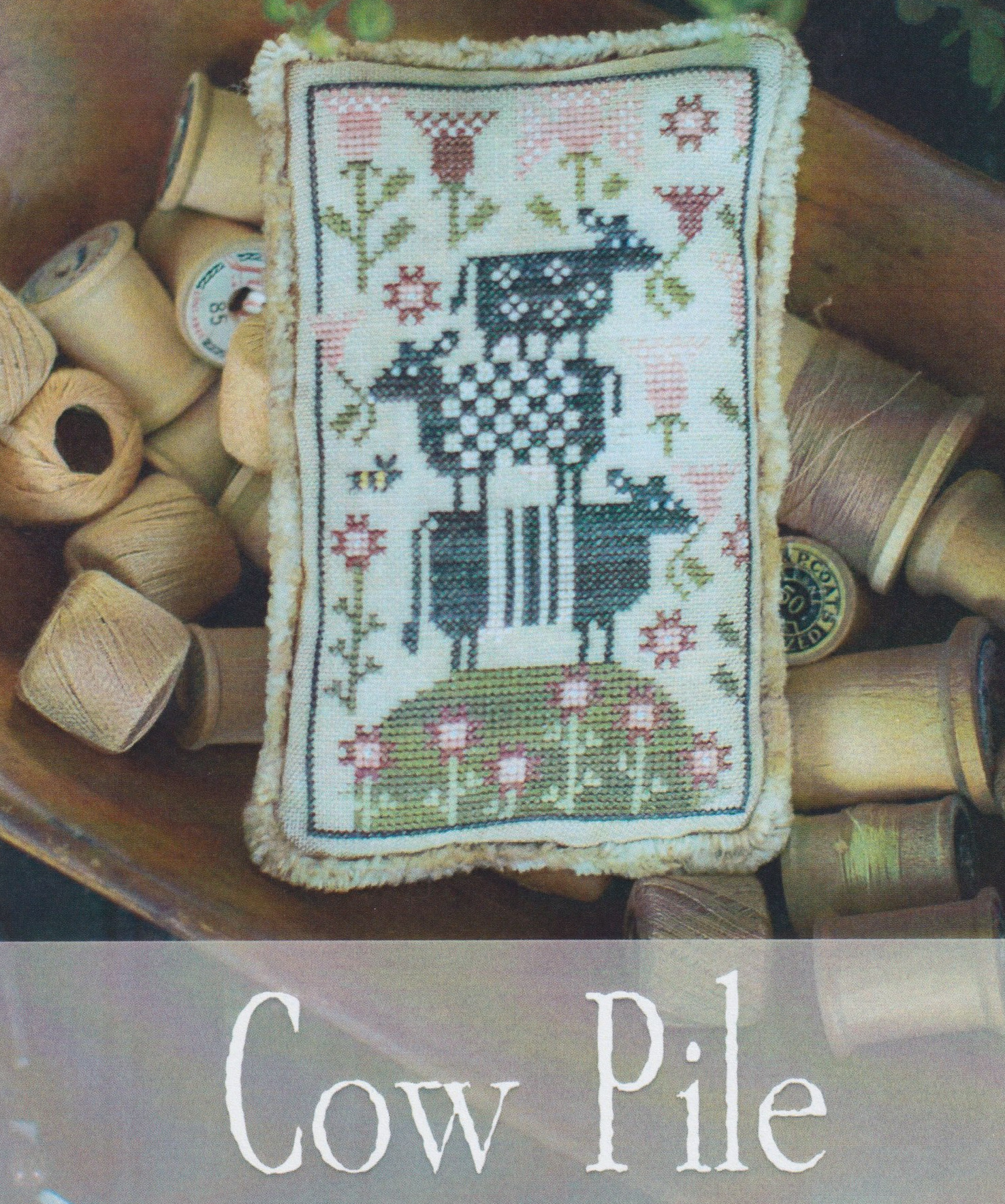 Cow Pile - Cross Stitch Pattern