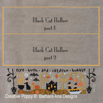 Black Cat Hollow Part Three - Cross Stitch Pattern