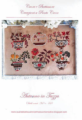 Autunno in Tazza (Autumn in Cup) - Cross Stitch Pattern