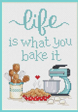 Life Is - Cross Stitch Pattern