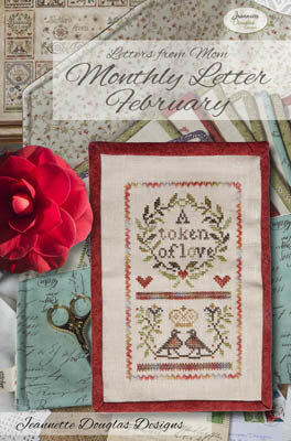 Letters From Mom 7 - February - Cross Stitch Pattern