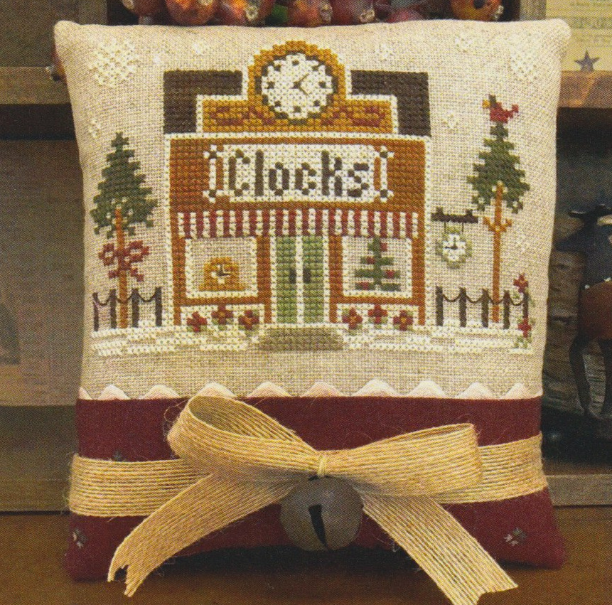 Clockmaker - Hometown Holiday - Cross Stitch Pattern