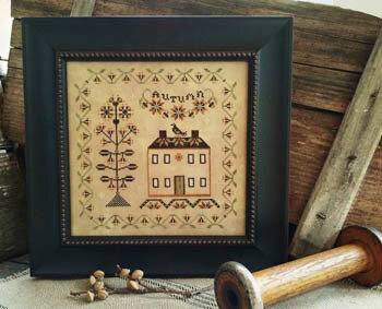 Sweet Autumn Vine - Cross Stitch Pattern