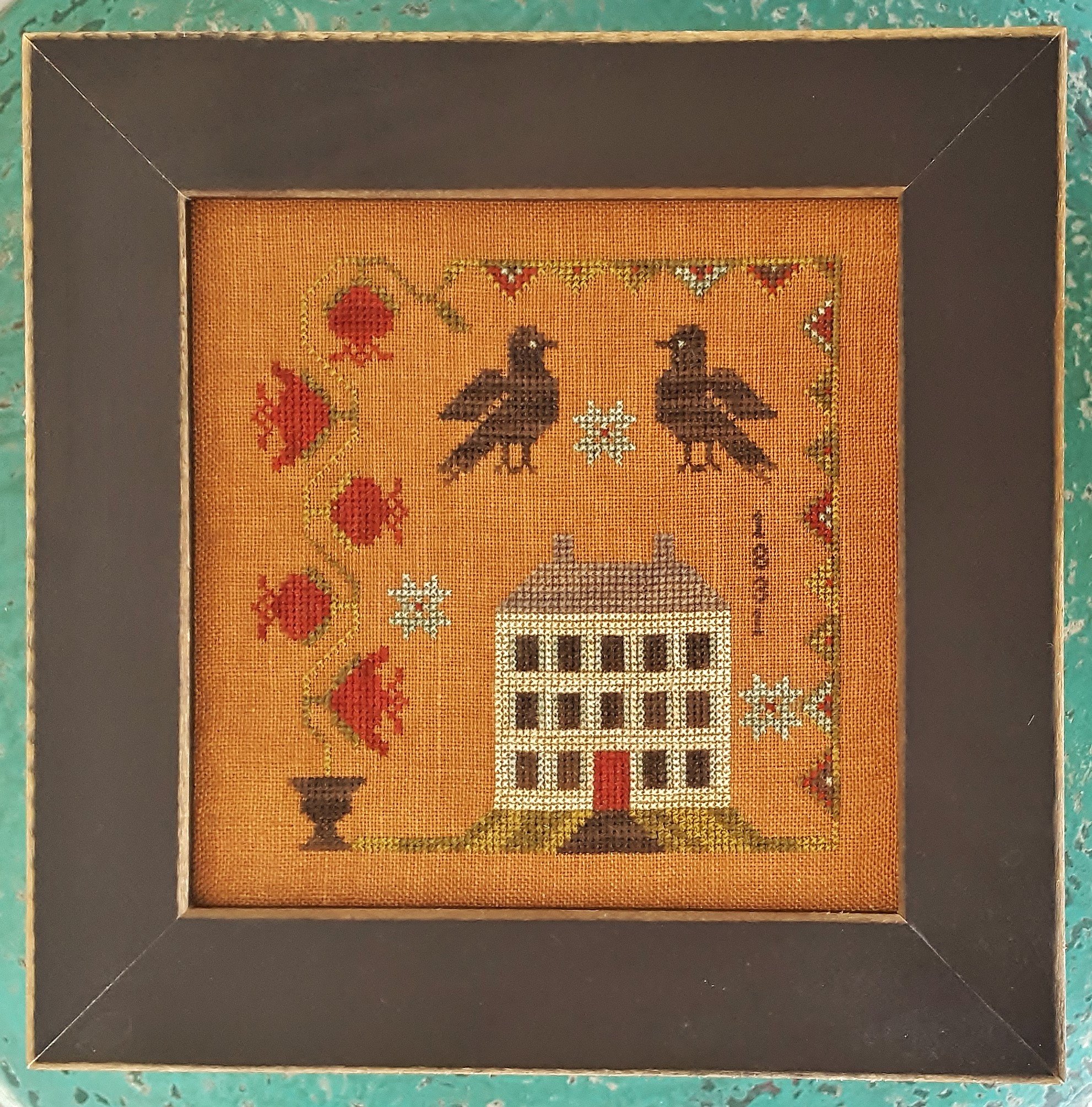 Pomegranate Manor - Cross Stitch Pattern