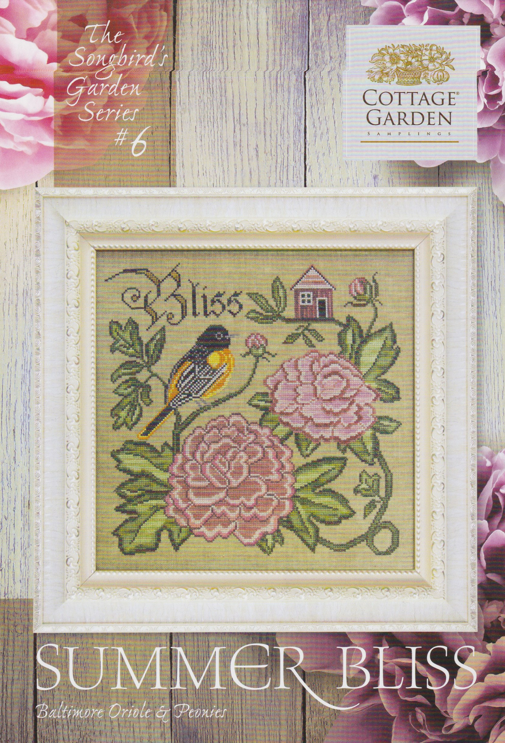 Summer Bliss - Songbird's Garden Six - Cross Stitch Pattern