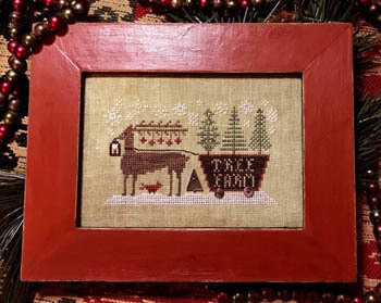 Delivering the Trees - Cross Stitch Pattern