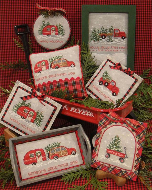Home for the Holidays - Cross Stitch Pattern