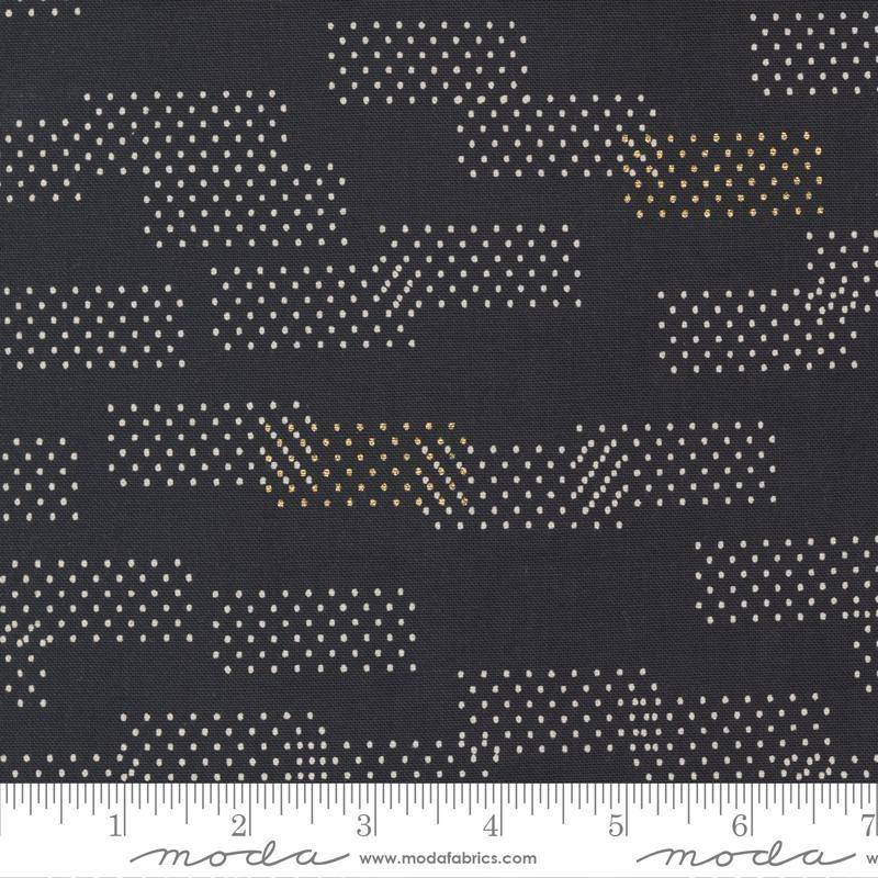 Think Ink Canvas Black - Washi - Quilt Fabric