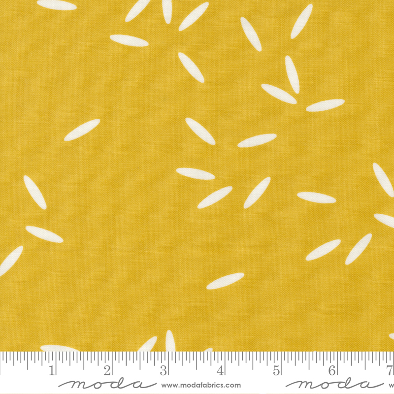 Filigree Saffron - Rice Blenders - Quilt Fabric