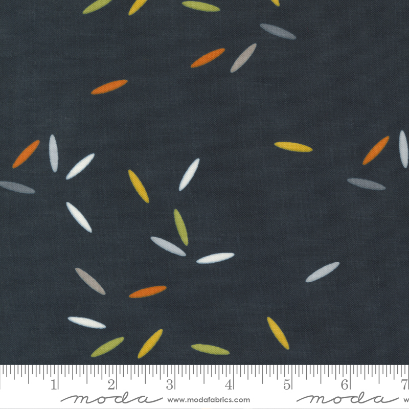 Filigree Black - Rice Blenders - Quilt Fabric